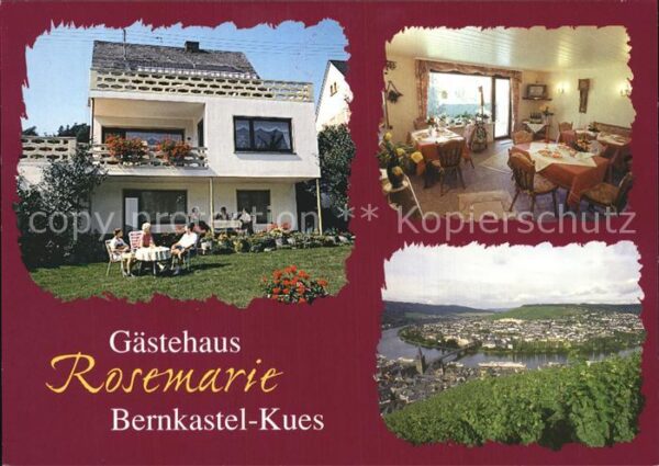 Bernkastel-Kues Gästehaus Rosemarie Moseltal