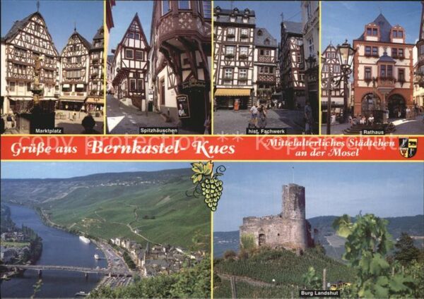 Bernkastel-Kues Marktplatz Spitzhäuschen historisches F