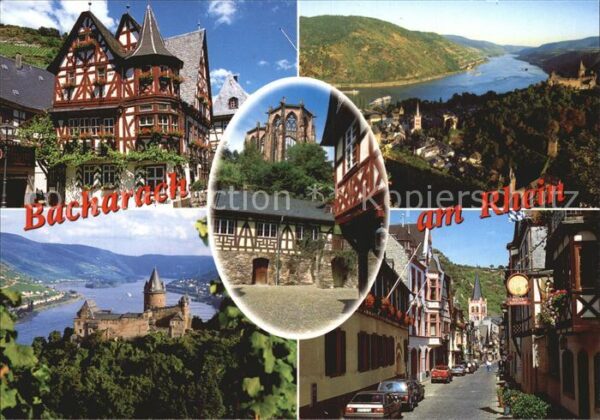 Bacharach Rhein Altes Haus Fachwerk Burg Stahleck Innen