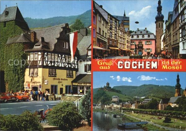 Cochem Mosel Alte Thorschenke Marktplatz Mosel Prome
