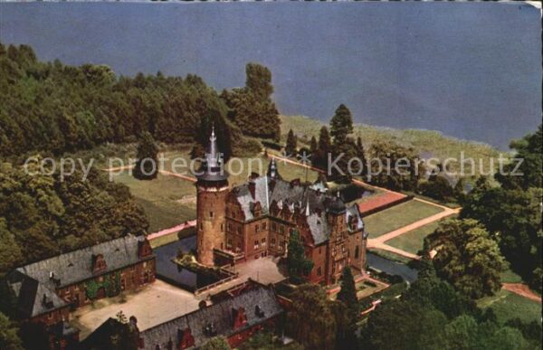 Nettetal Schloss Krickenbeck Fliegeraufnahme