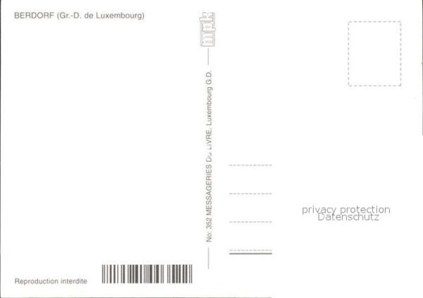 Berdorf Echternach Rathaus Denkmal Kirche – Bild 2