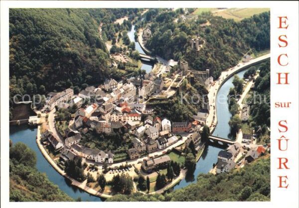 Esch-sur-Sure Vue aerienne