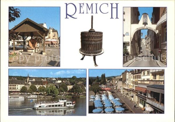 Remich Meule Pressoir Porte St Nicolas Moselle
