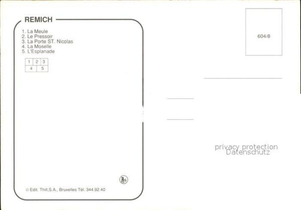 Remich Meule Pressoir Porte St Nicolas Moselle – Bild 2