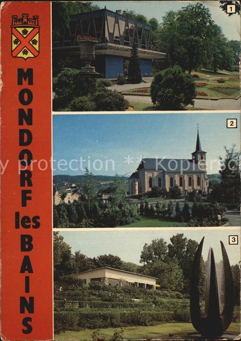 Mondorf-les-Bains Source Kind Eglise St Michel Roseraie M