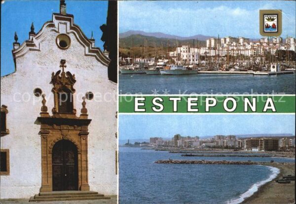 Estepona Diversos aspectos Kirche Hafen Strand