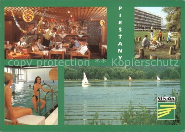 Piestany Hotel Slnava Restaurant Hallenbad See S