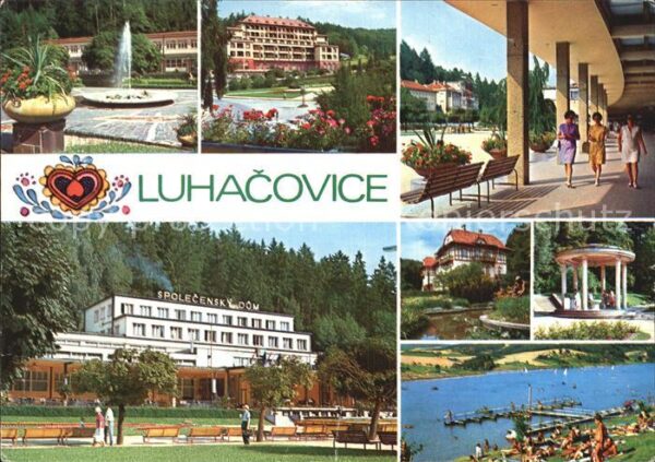 Luhacovice Fontana Sanatorium Palace Kolonada Spol