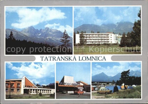 Tatranska Lomnica Vysoke Tatry Hotel Restaurant Camping