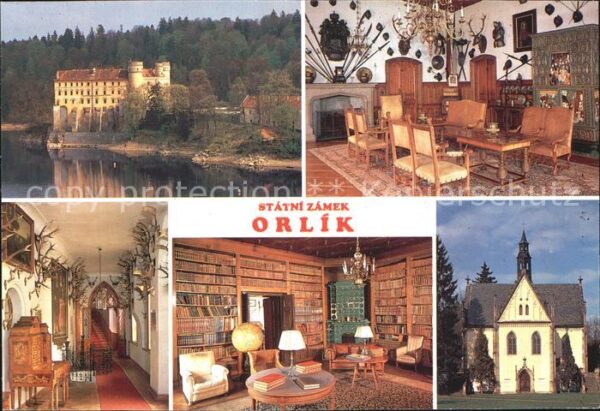 Orlik nad Vltavou Statni Zamek Schloss Kirche