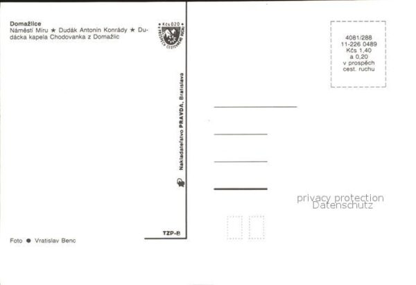 Domazlice Namesti Miru Dudak Antonin Konrady Kape – Bild 2