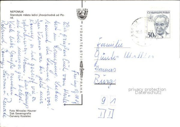 Nepomuk Pomuk Teilansichten Gebäude – Bild 2