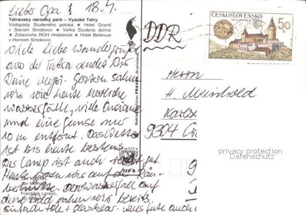 Vysoke Tatry Tatransky narodny park Wasserfall Hotel – Bild 2