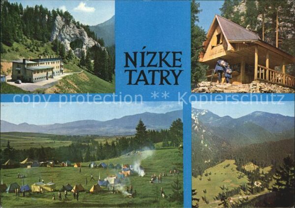 Nizke Tatry Panorama Niedere Tatra Berghotel Campin