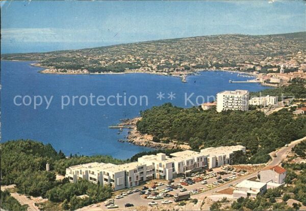 Krk Panorama Küste