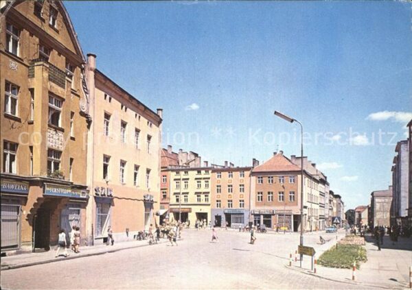 Strzegom Plac Przyjazni Polsko Radzieckiej Platz