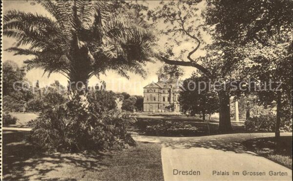 Dresden Palais im Grossen Garten