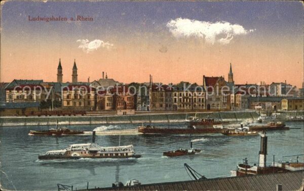Ludwigshafen Rhein Rheinpartie