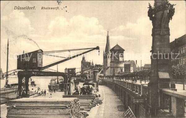 Duesseldorf Rheinwerft