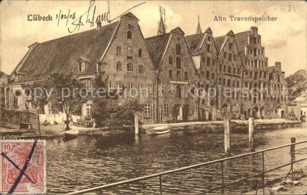 Luebeck alte Travenspeicher