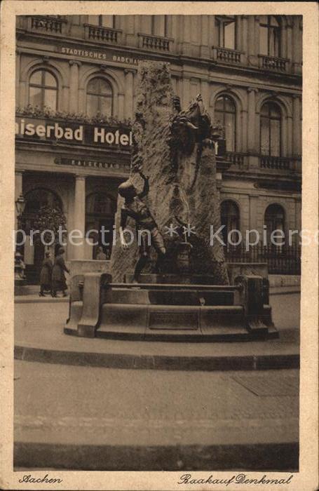 Aachen Baakauf Denkmal