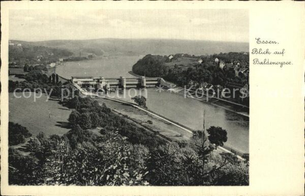 Essen Ruhr mit Baldeneysee