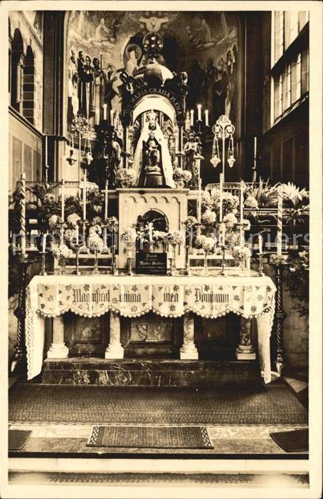 Werl Westfalen Wallfahrtskirche Marienaltar