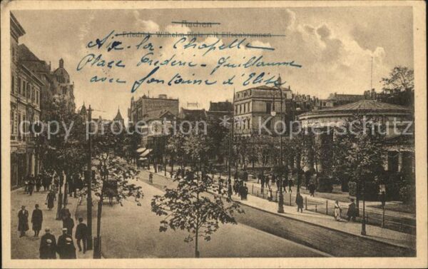Aachen Friedrich Wilhelm Platz mit Elisenbrunn