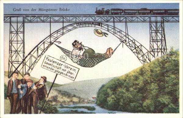 Muengsten Eisenbahn-Brücke
