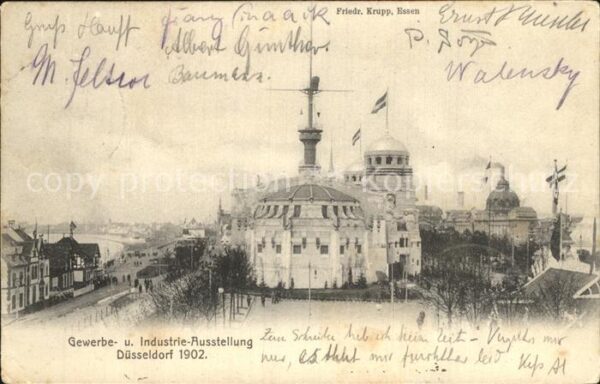 Duesseldorf Industrie- und Gewerbeausstellung Fried