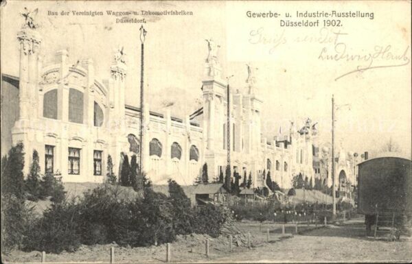 Duesseldorf Industrie- und Gewerbeausstellung Waggo