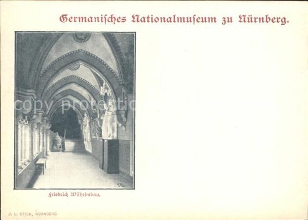 Nuernberg Germanisches Nationalmuseum Friedrich W