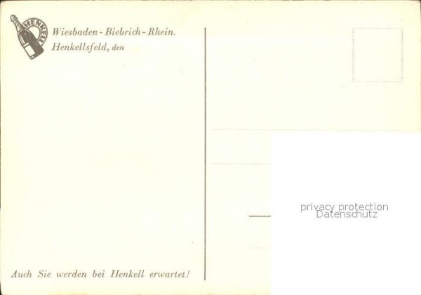 Biebrich Wiesbaden Sektkellerei Henkell Kellereingang – Bild 2
