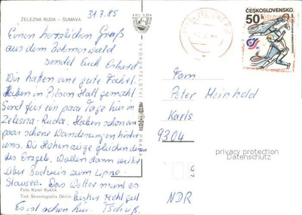 Zelezna Ruda Markt Eisenstein Sumava Kirche – Bild 2