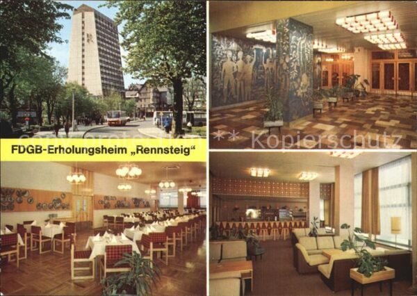 Oberhof Thueringen Erholungsheim Rennsteig