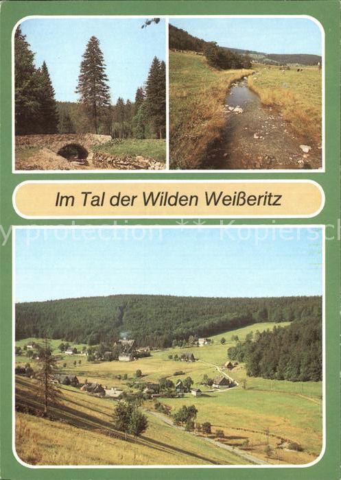 Dippoldiswalde Osterzgebirge Tal der Wilden Weißerlitz