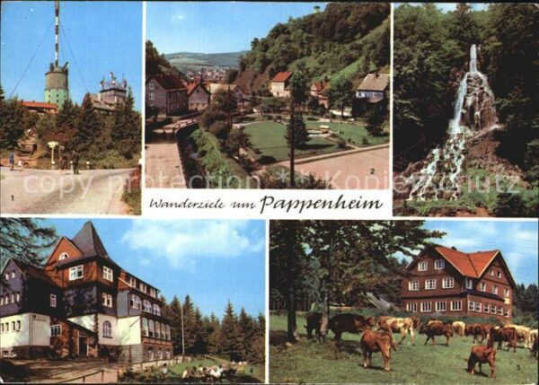 Pappenheim Thueringen Wanderziele Inselberg Spiessberghaus Tr