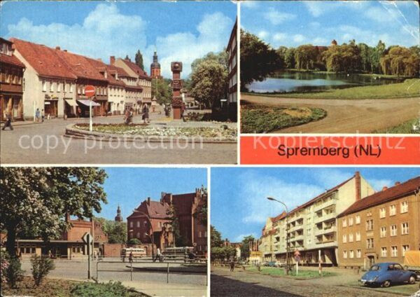Spremberg Niederlausitz Grodk Schloss Busbahnhof