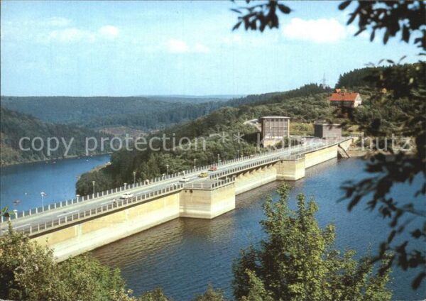 Rappbodetalsperre Staumauer