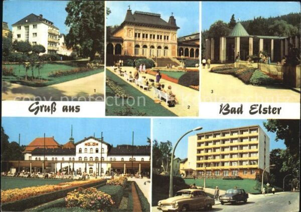 Bad Elster Haus Parcifal Kurhaus Moritzquelle Bade