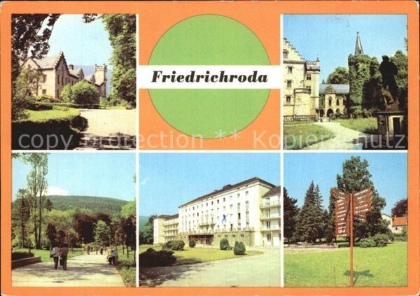 Friedrichsroda Schloß Parkhotel Reinhardsbrunn Puschki