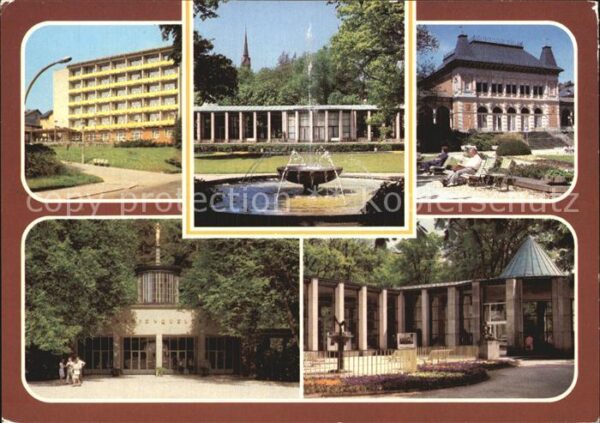 Bad Elster Sanatorium Clara Zetkin Wandelhalle Kur