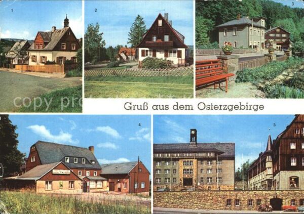 Geising Erzgebirge Bärenburg Kipsdorf Altenberg