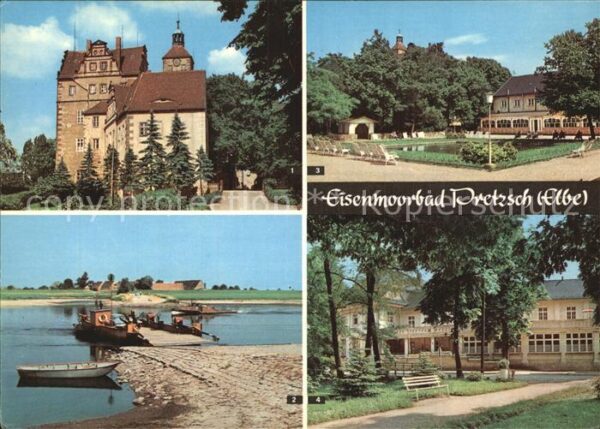 Pretzsch Elbe Eisenmoorbad Kinderheim Fähre Kulturhau