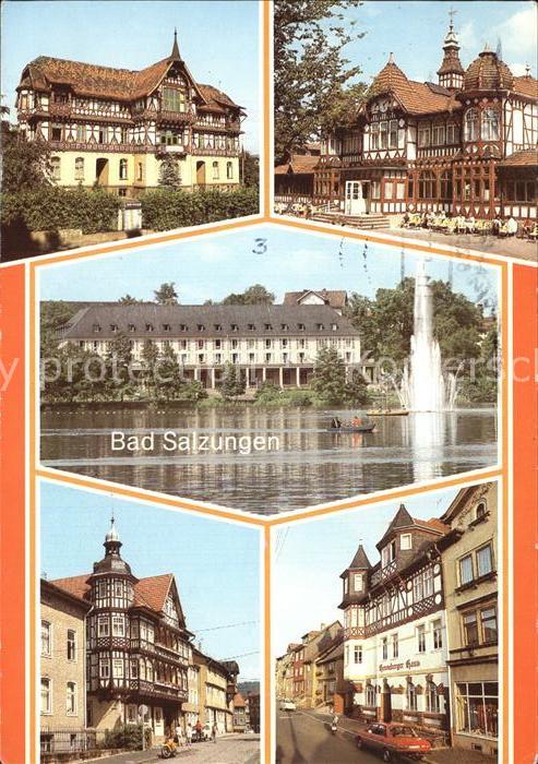 Bad Salzungen Kindersanatorium Kurhaus Gradierwerk He