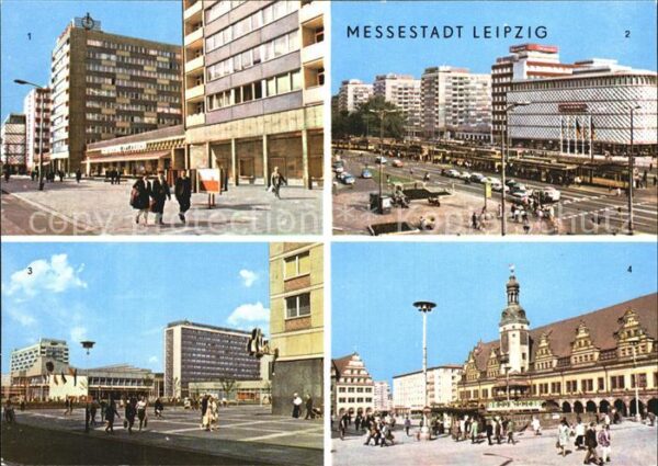 Leipzig Am Brühl Sachsenplatz Rathaus