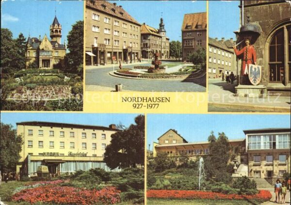 Nordhausen Thueringen Lutherplatz Roland Hotel Handelshof