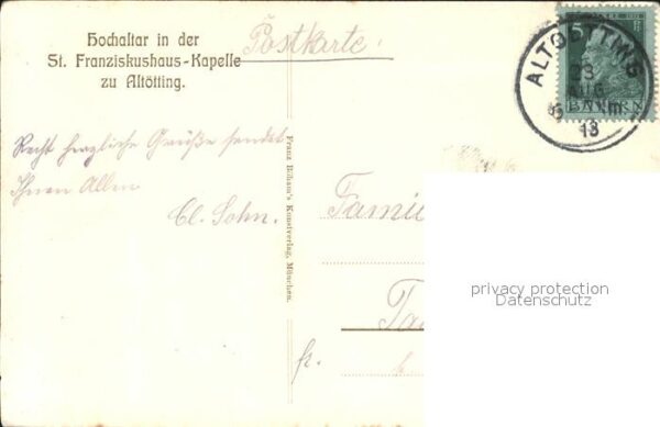 Altoetting Hochaltar in der St Franziskushaus Kape – Bild 2