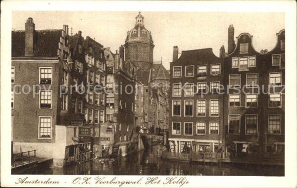 Amsterdam Niederlande Voorburgwal Het Kolkje